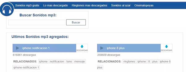 Sonidos MP3 Gratis