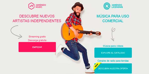Jamendo descargar musica gratis online
