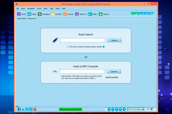 MP3 Rocket para descargar musica mp3 gratis