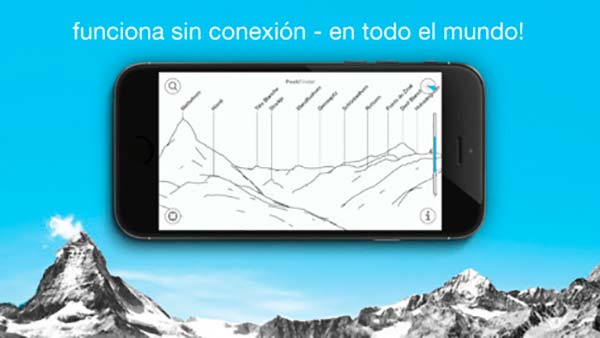 aplicacion PeakFinder