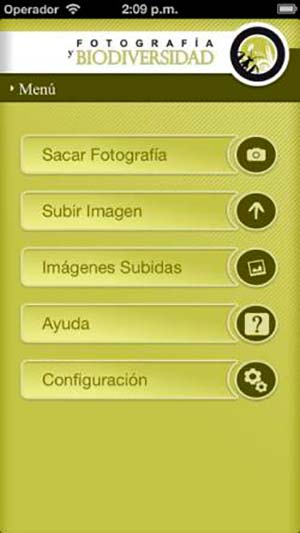 app de naturaleza BV movil