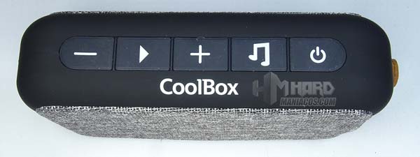 controles botones altavoz Bluetooth CoolBox CoolSoul