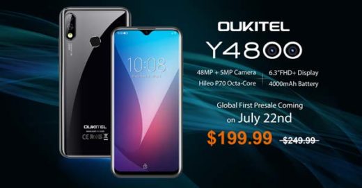 comparativa OUKITEL Y4800 y Redmi Note 7 Pro