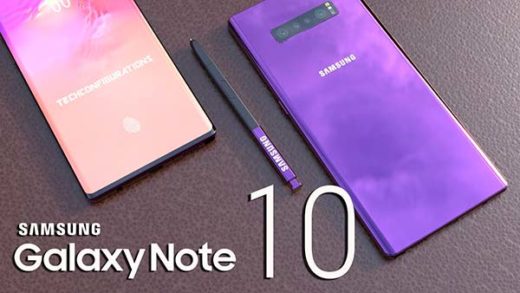 Características Samsung Galaxy Note 10