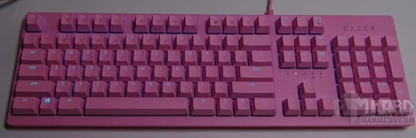 Razer Huntsman Quartz Edition iluminado