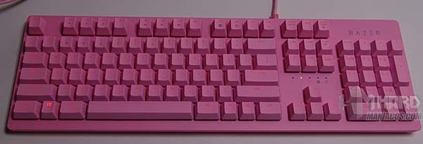 teclado Razer Quartz Edition iluminacion no se ve