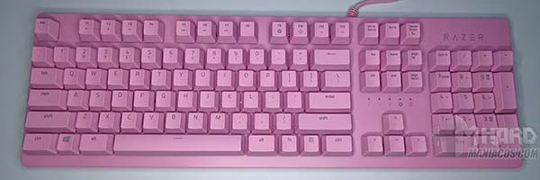 taclado gaming rosa razer