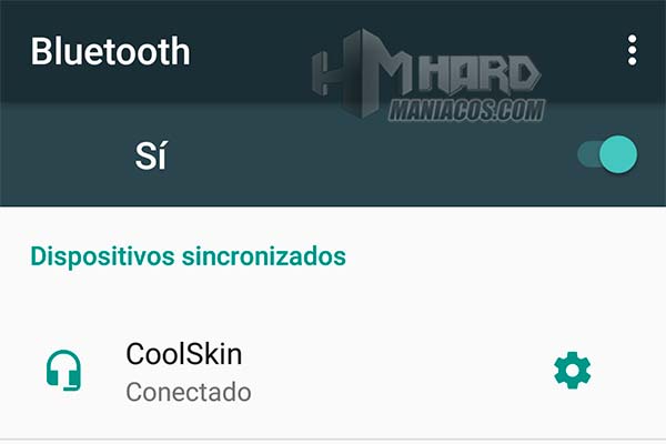 Bluetooth en auricuales CoolBox CoolSkin