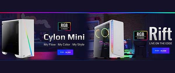 Cylon Mini white y Rift