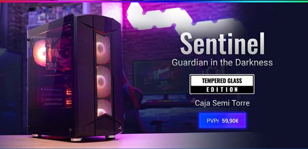 torre sentinel de aerocool