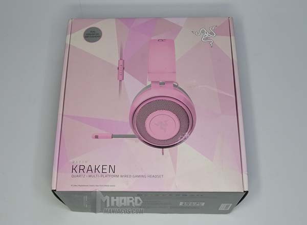 caja frontal auriculares Kraken Quartz Edition