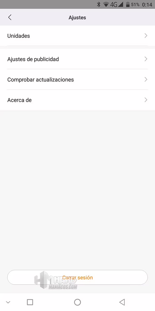 ajustes mi fit