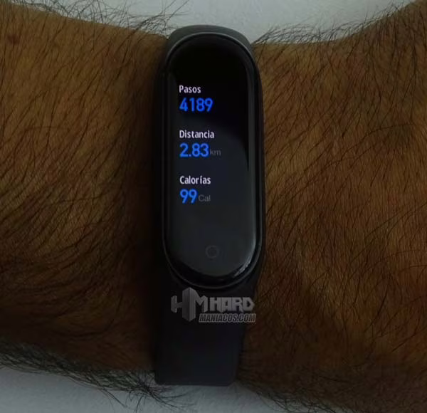 mediciones pulsera mi band 4