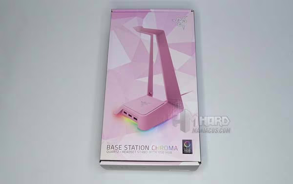 caja frontal Razer Base Station Chroma Quartz Edition