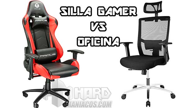 silla gamer vs oficina