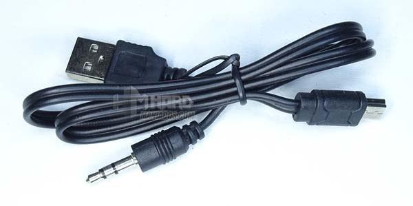 cable Jack/USB dos en uno altavoz combo mhbtx