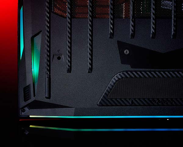 iluminacion chasis GT76 Titan