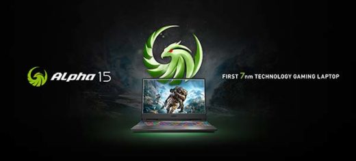 MSI Alpha 15 portada