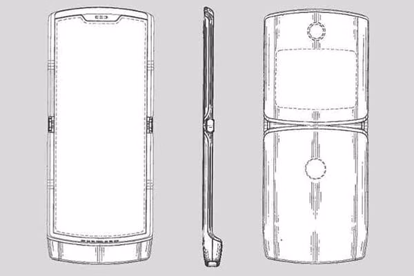 Moto Razr 2019 patente