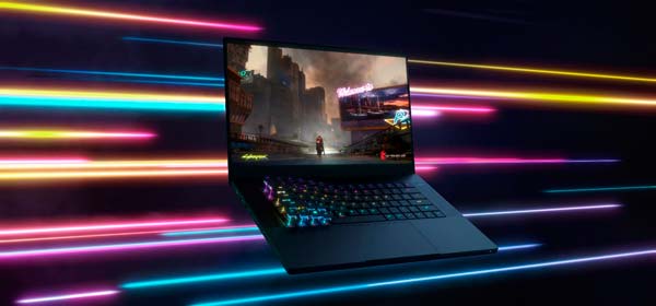 teclado óptico en portátil Razer Blade 15