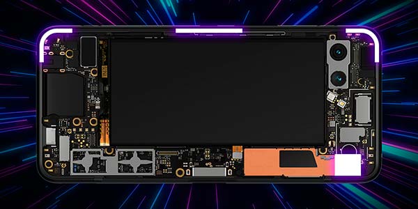 Asus Phone II componentes internos