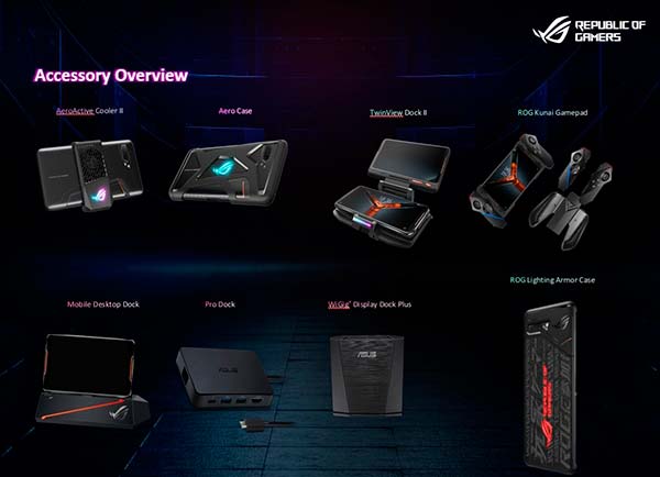 accesorios Asus ROG Phone