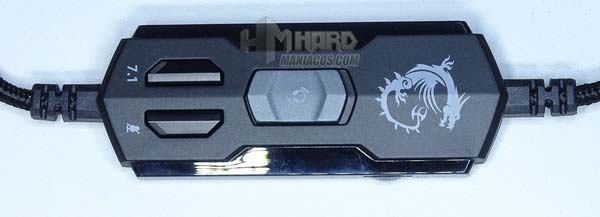 parate de arriba botonera auriculares MSI GH50