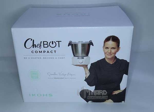 caja robot cocina ChefBot Compact SteamPro