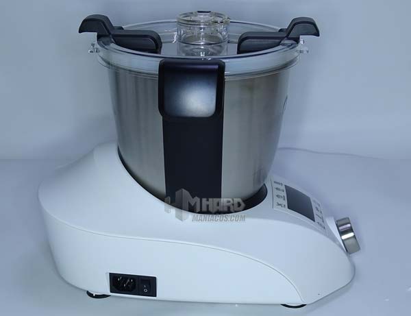 robot de cocina ChefBot Compact SteamPro de lado