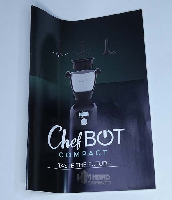 manual robot cocina chefbot compact