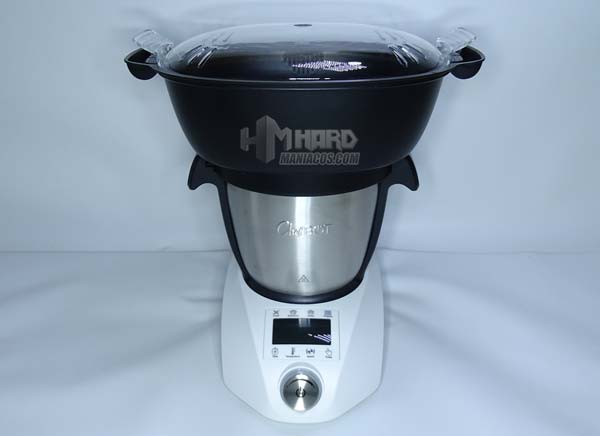 vaporera robot cocina ChefBot Compact SteamPro ikohs