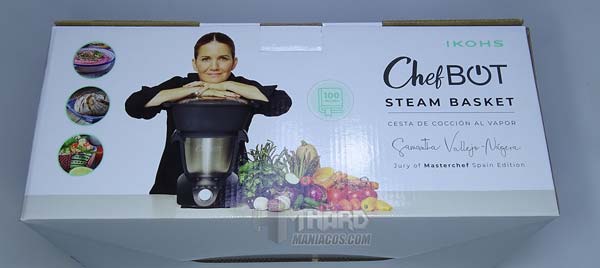 Caja cestos vapor ChefBot Compact SteamPro