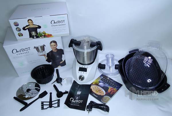 unboxing completo robot cocina iKohs ChefBot Compact SteamPro