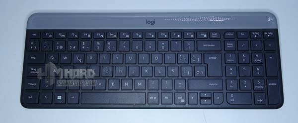 teclado inalambrico del combo logitech mk470