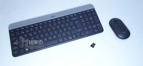 unboxing teclado y raton inalambricos logitech mk470