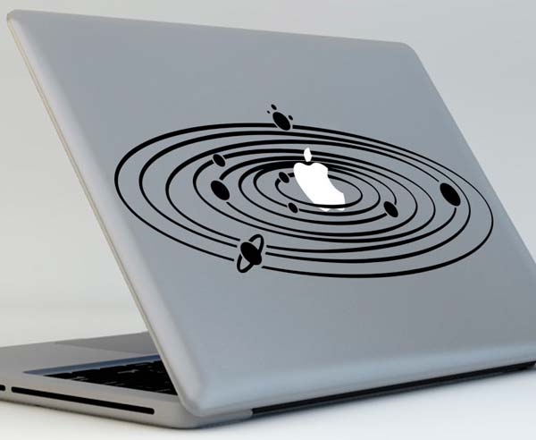 vinilo decorativo en portatil
