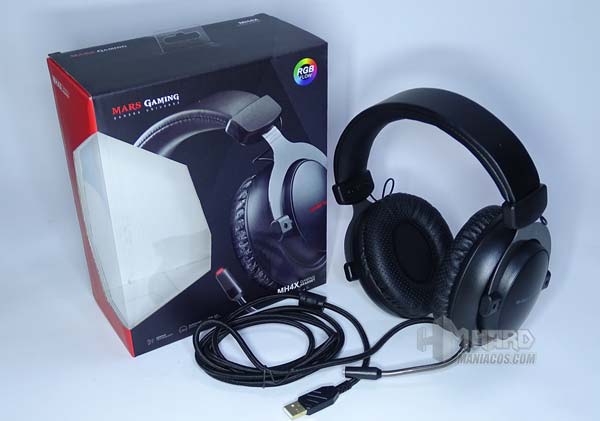 unboxing auriculares Mars Gaming MH4X