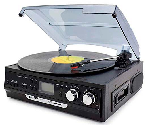mejores tocadiscos bluetooth