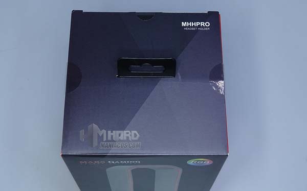 parte superior caja mars gaming soporte mhhpro