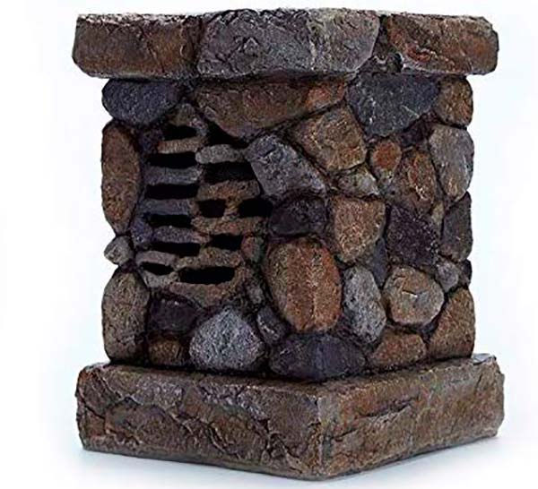 altavoz solar bloque piedra WENLONG
