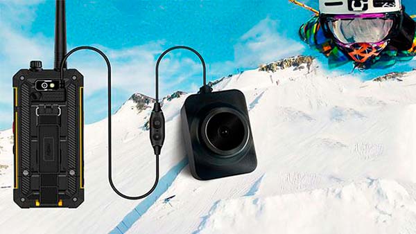 movil raro Nomu T18 movil walkie-talkie 