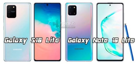 Galaxy S10 Lite y Galaxy Note 10 Lite portada