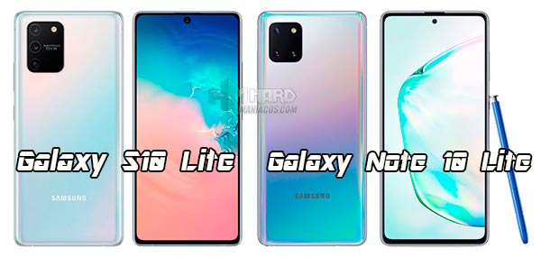 Galaxy S10 Lite y Galaxy Note 10 Lite portada