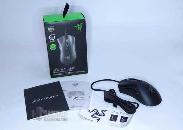 DeathAdder V2, unboxing