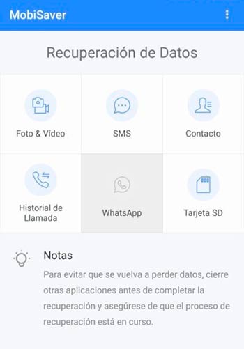 EaseUS MobiSaver recuperar videos borrados