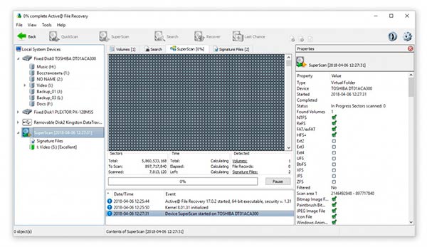 programa Active File Recovery 
