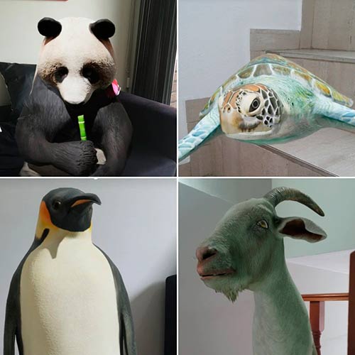animales 3D de Google en casa
