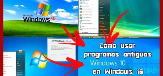 como usar programas antiguos en windows 10
