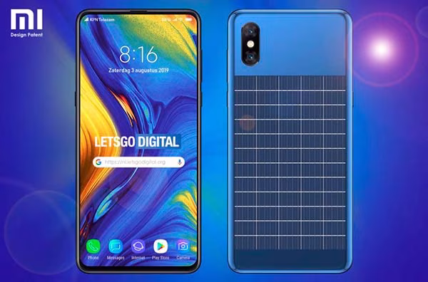 movil con panel solar Xiaomi