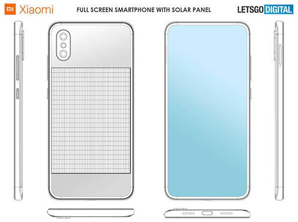 movil panel solar Xiaomi 